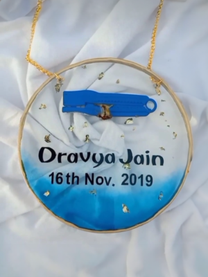 Epoxy Resin Name Plate Circle