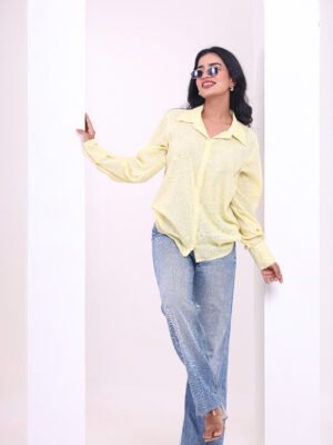 Oversized Stylish Bliss Shirt